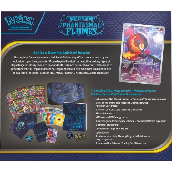 Mega Evolution - Phantasmal Flames - Elite Trainer Box